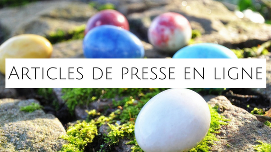 Articles de Presse en ligne - Oeufs de Yoni