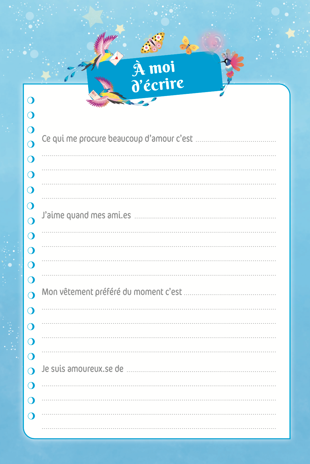 Mon année Arc-en-ciel - Agenda Lilou la Licorne 2024-2025