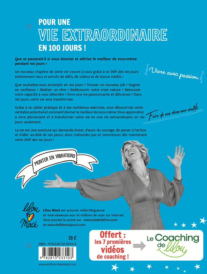 PACK Cahier d'exercices POUR UNE VIE EXTRAORDINAIRE V2 (édition 2024) + COACHING