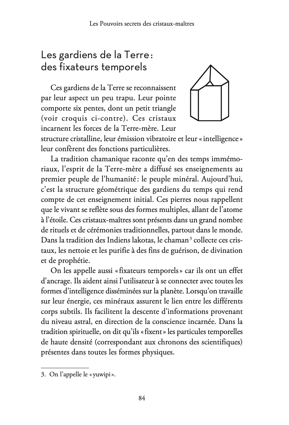 Les Pouvoirs Secrets des Cristaux-Maîtres - Patrick Drouot