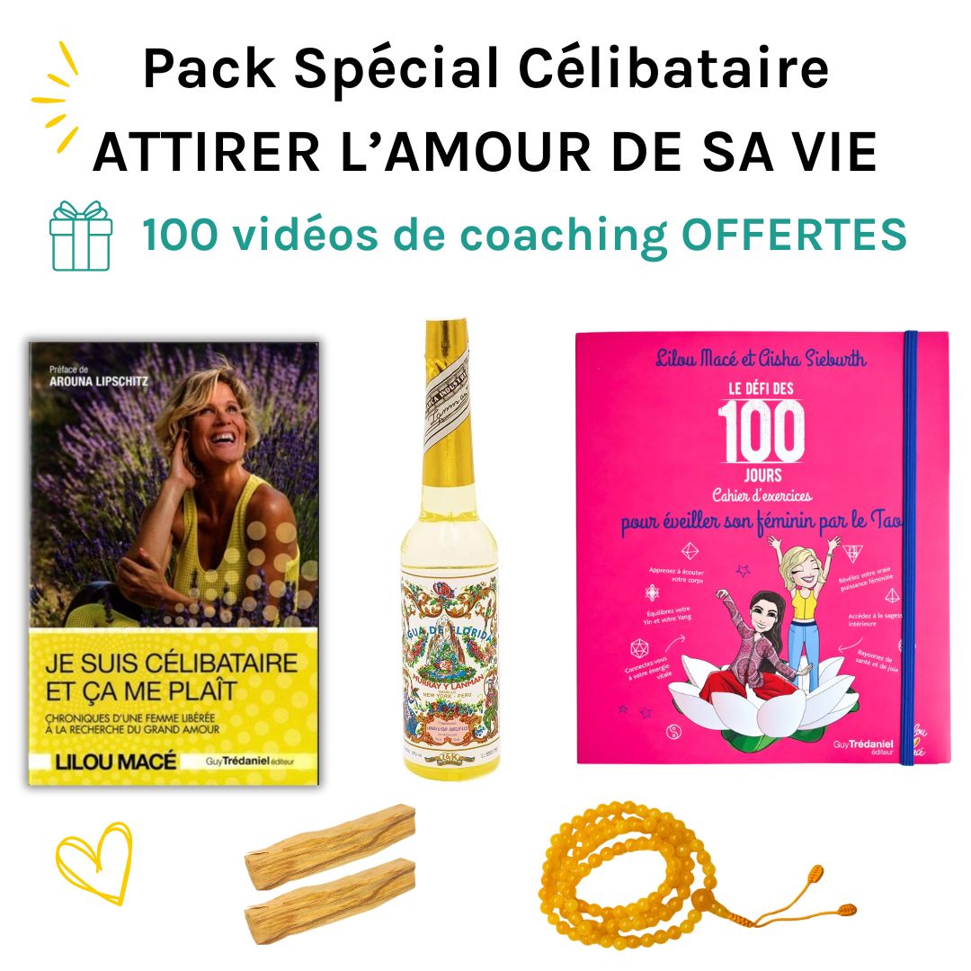 Pack SPÉCIAL CÉLIBATAIRE : Attirer l'amour de sa vie