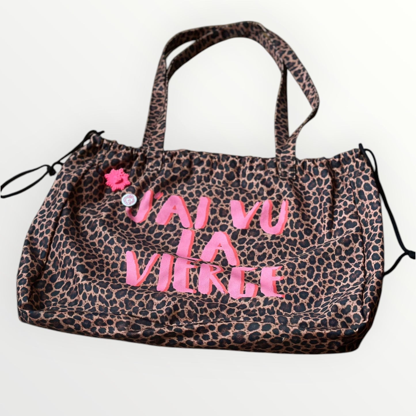 Précommande - Sac week-end XXL Léopard - J'ai vu la Vierge (2 coloris)