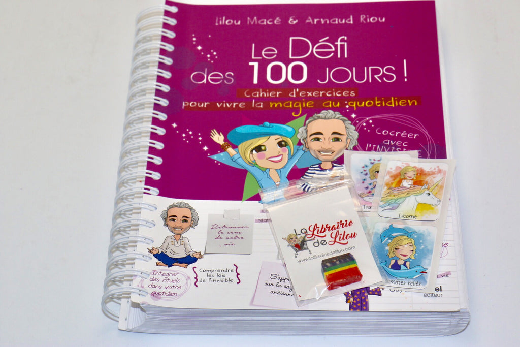 Cahier d'exercices du défi des 100 jours POUR VIVRE LA MAGIE AU QUOTID