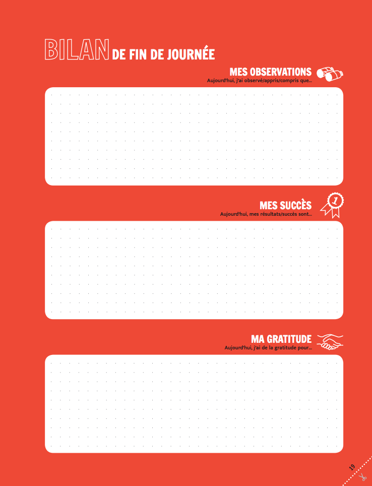 PACK Cahier d'exercices du Défi des 100 jours pour TROUVER SA MISSION DE VIE + Carnet de notes + 100 cartes intuition