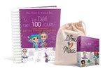 PACK Cahier d'exercices du Défi des 100 jours pour VIVRE LA MAGIE AU QUOTIDIEN  + 100 cartes Magie + POCHETTE CADEAU