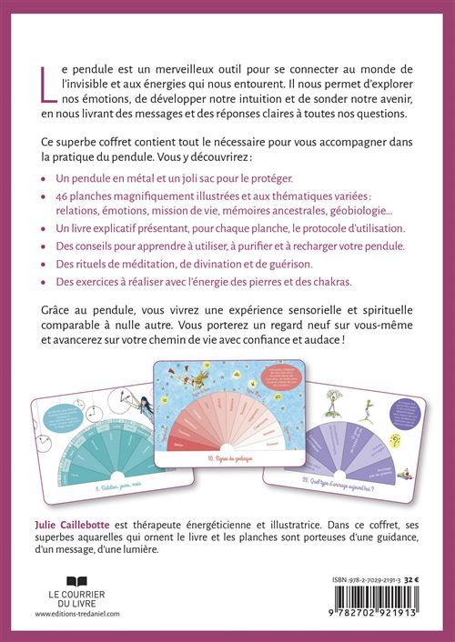 Coffret Le pendule au quotidien - Julie Caillebotte