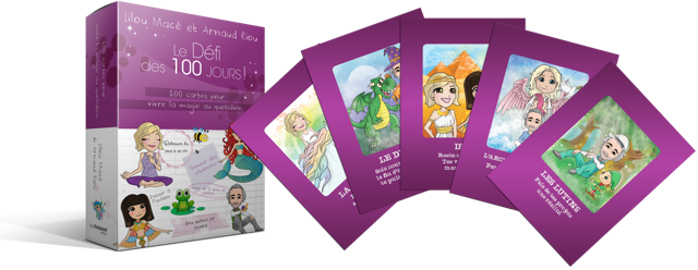 Cartes du défi des 100 jours POUR VIVRE LA MAGIE AU QUOTIDIEN