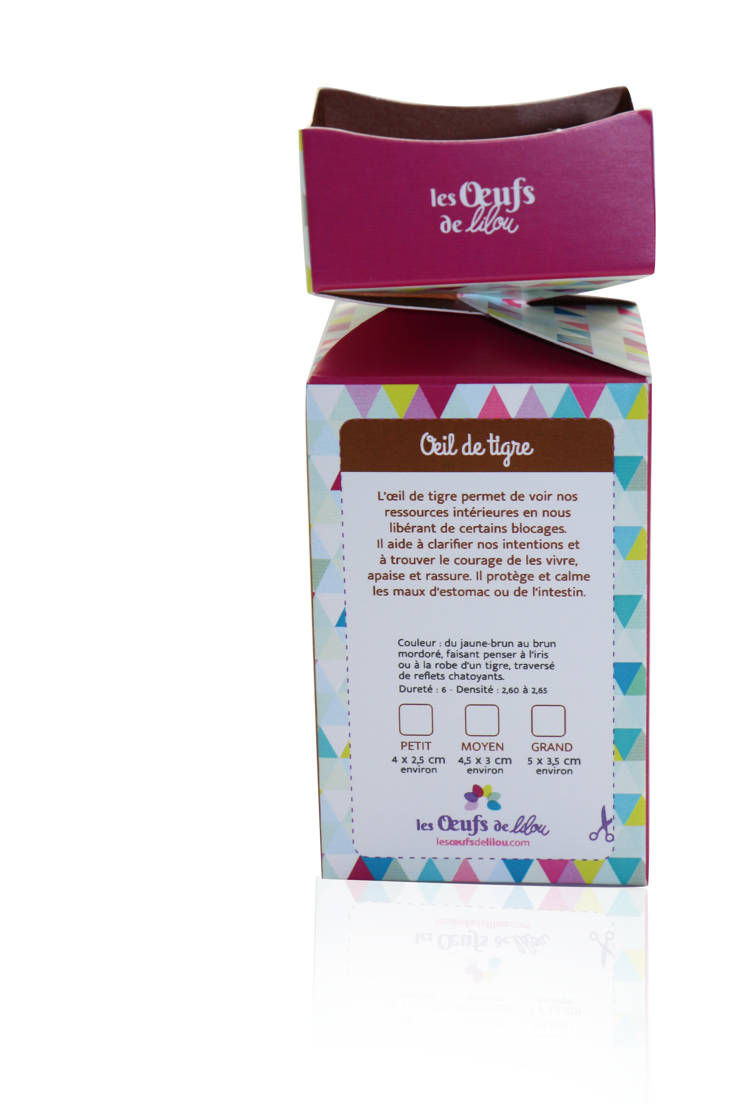 Kit complet Oeuf de Yoni OEIL DE TIGRE
