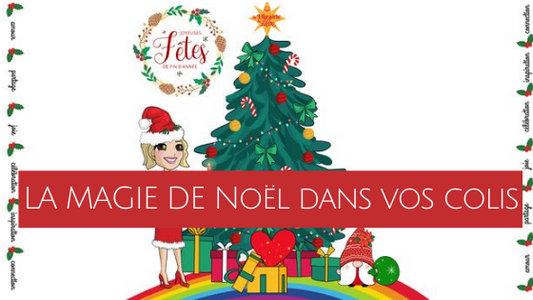 STICKERS - La magie de Noël s'invite dans vos colis !🎄🎁