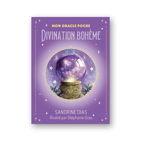Mon oracle de poche : Divination bohème - 50 cartes pour écouter votre intuition - Sandrine Dias