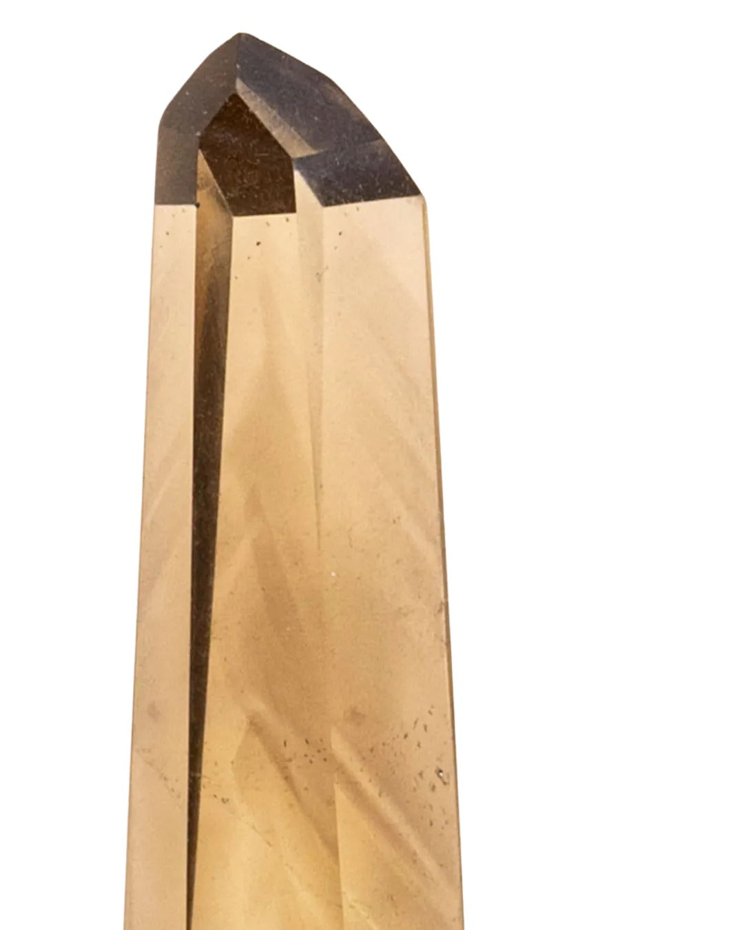 Pointe de citrine de Madagascar - vue 5
