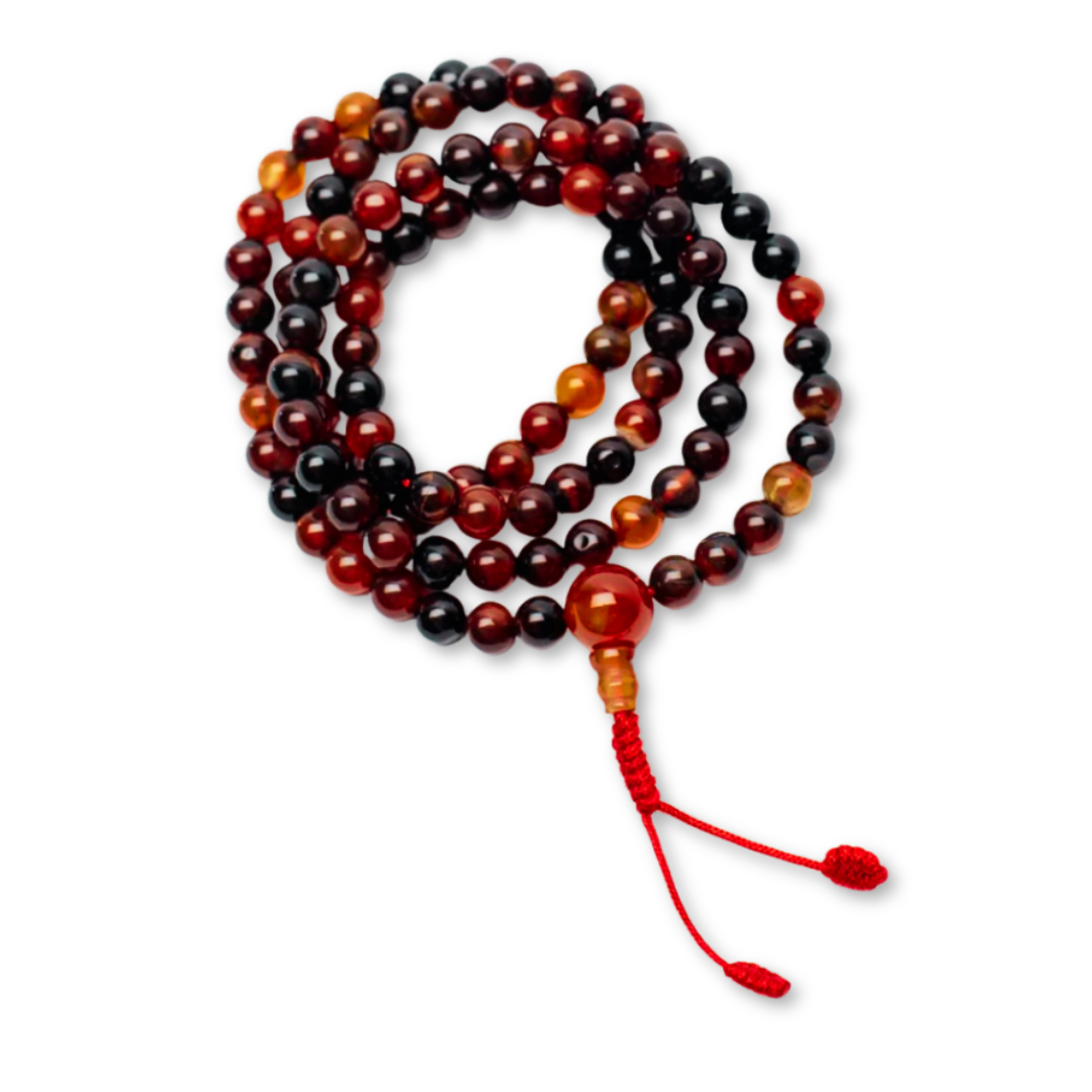 Malas sacrés, bénis par le moine tibétain Tenzin Penpa (12 choix de pierre)