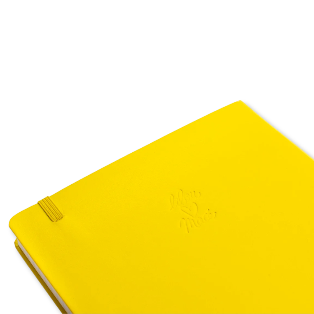 Carnet de notes JAUNE CITRON ABONDANCE