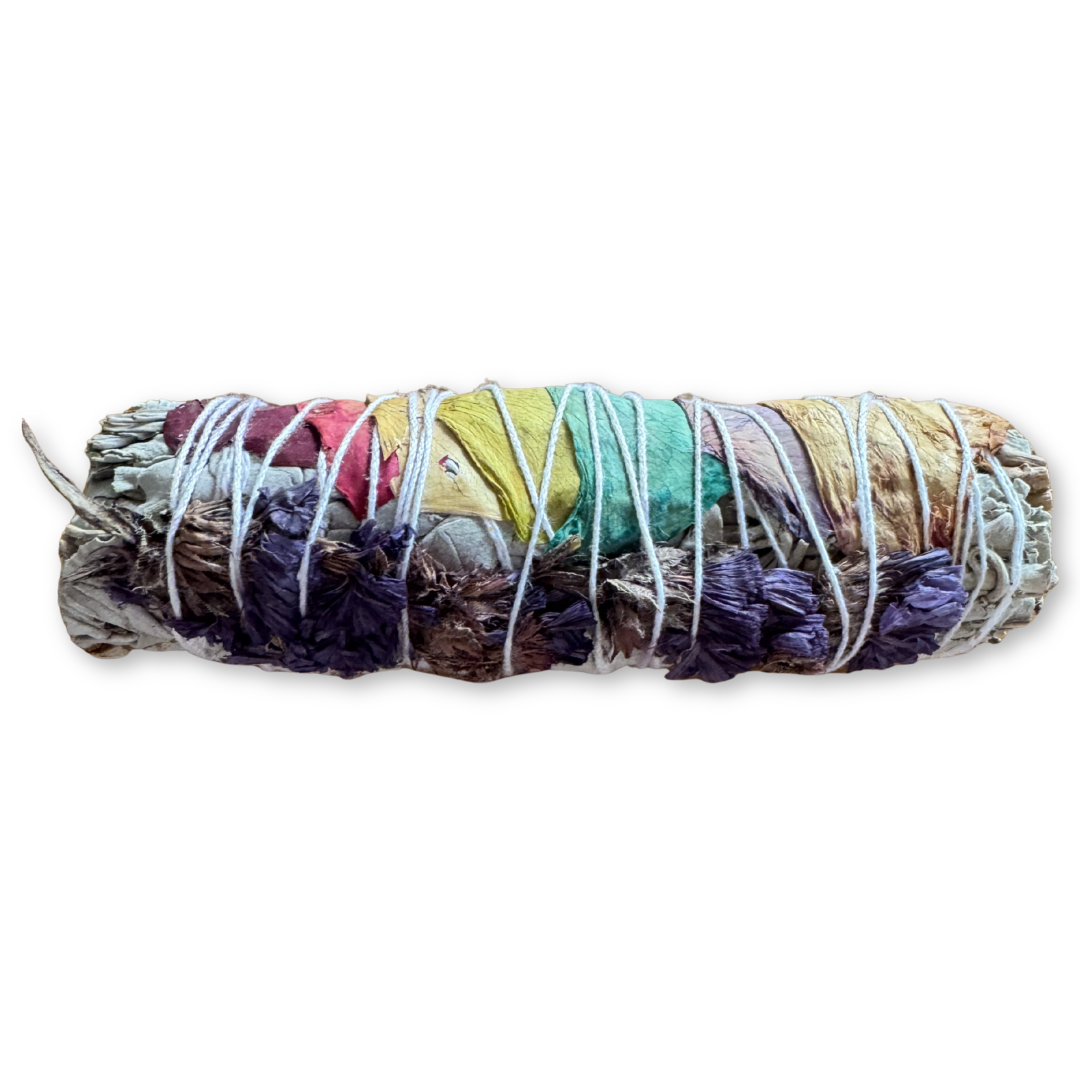 Bâton de Sauge Blanche 7 Chakras — 10 cm