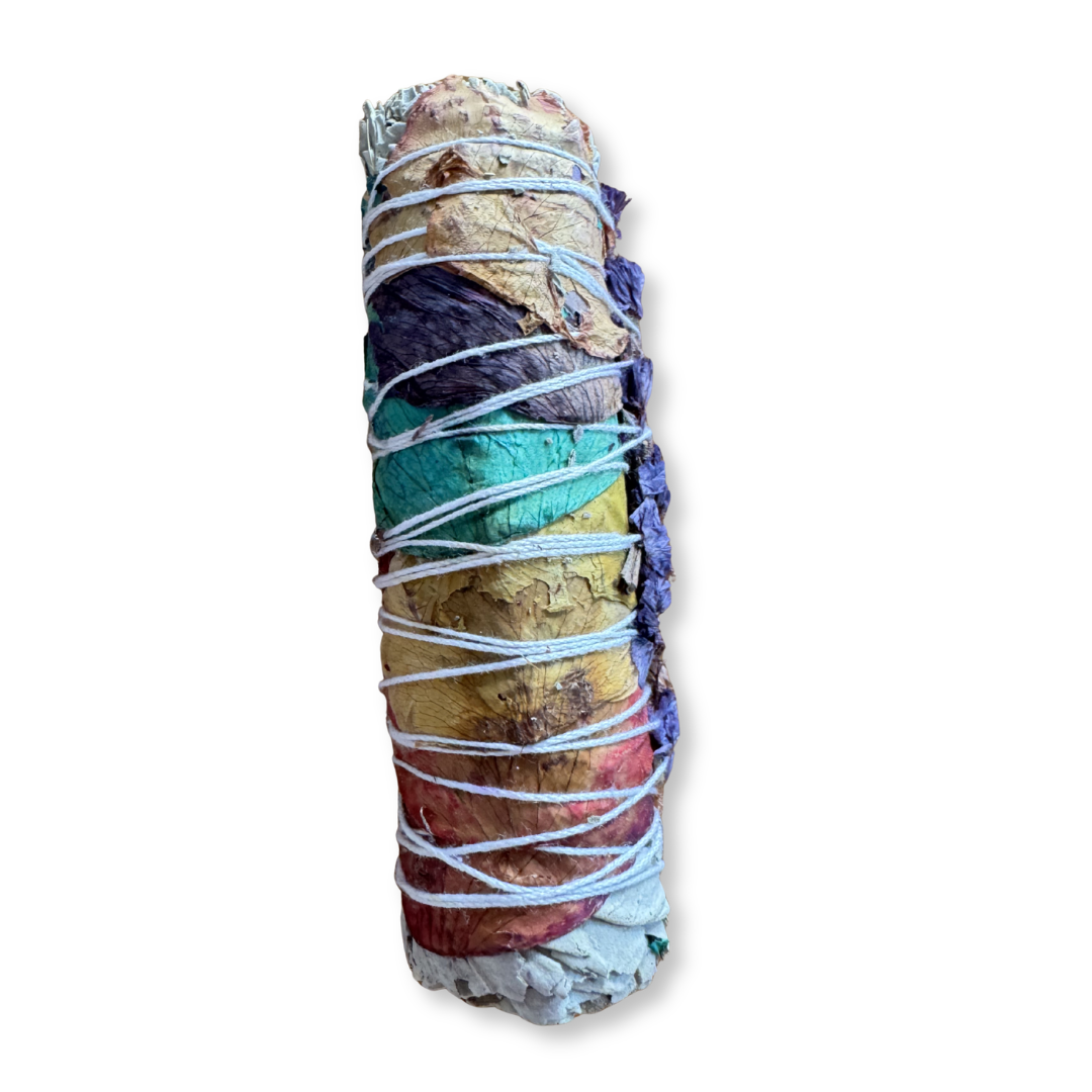 Bâton de Sauge Blanche 7 Chakras — 10 cm
