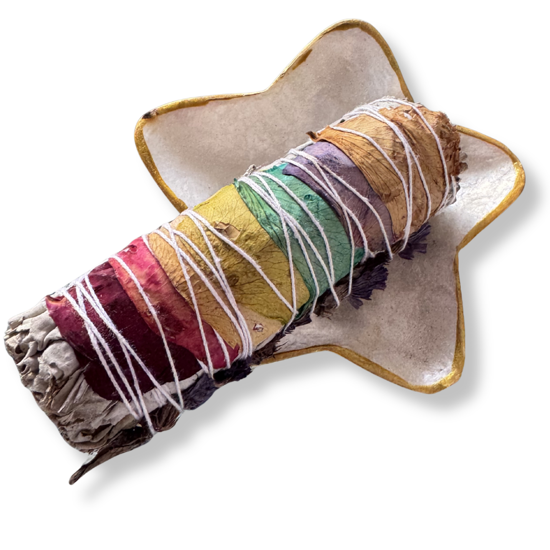 Bâton de Sauge Blanche 7 Chakras — 10 cm