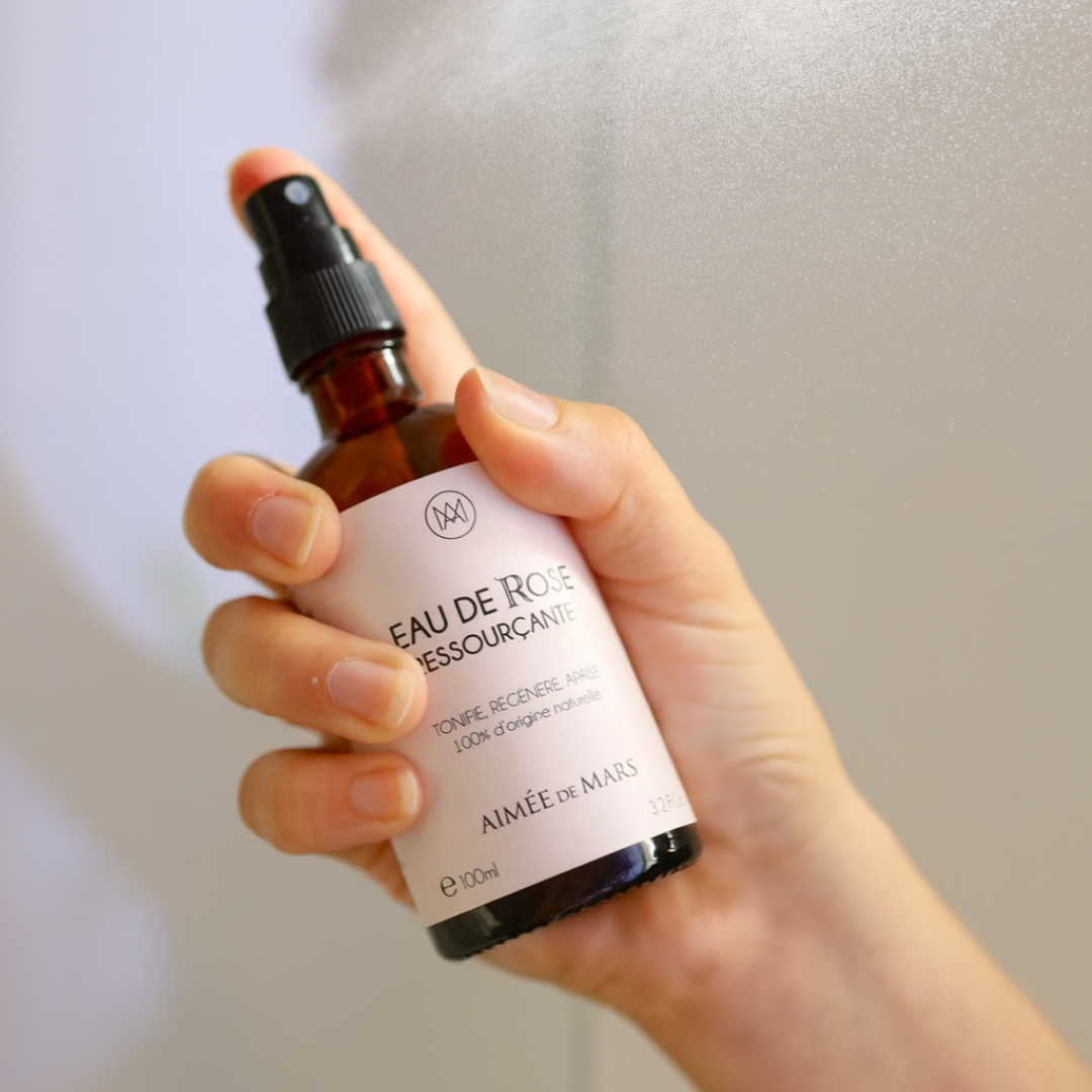 Eau de Rose Ressourçante Naturelle 100ml — Aimée de Mars