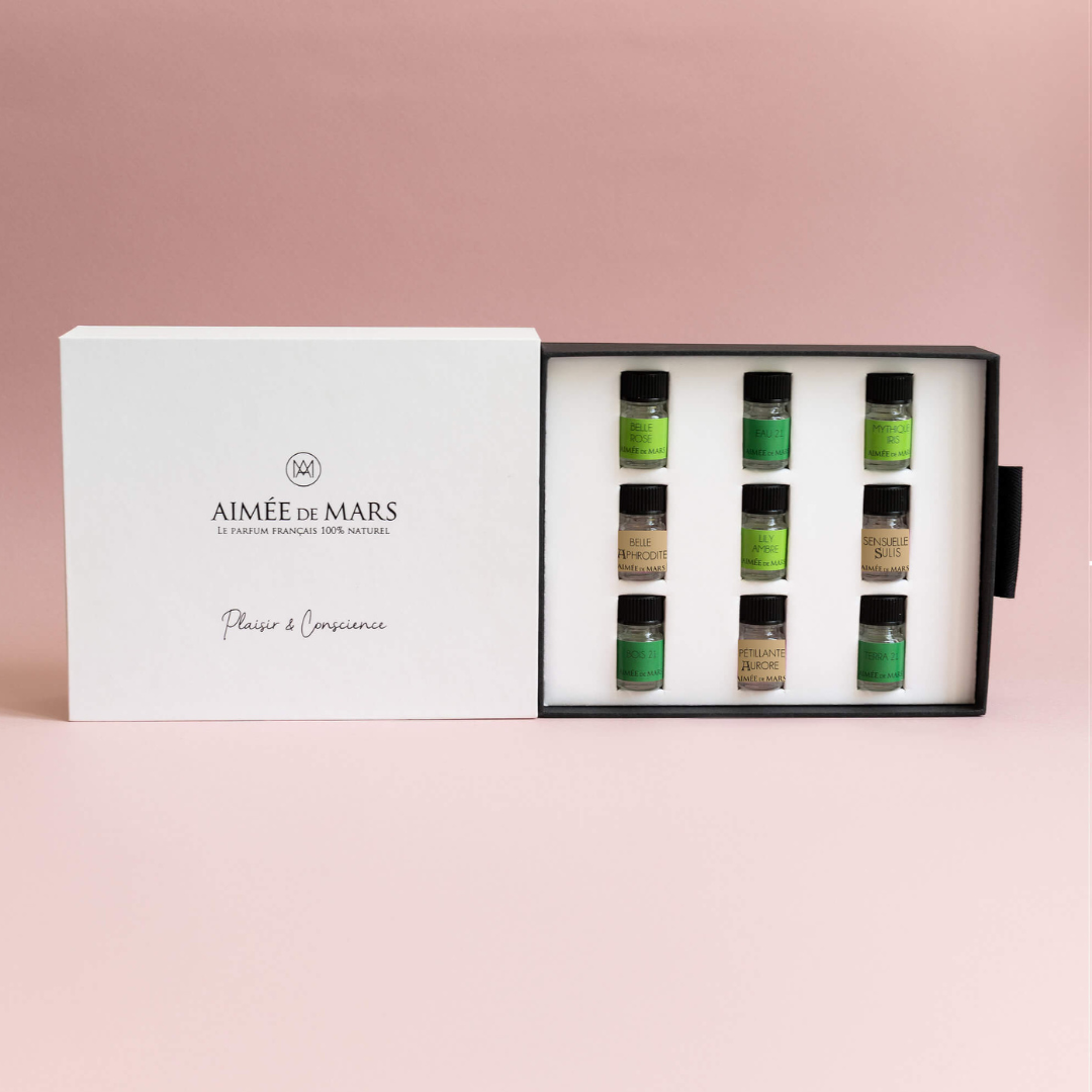 Coffret Prestige Découverte — 9 Parfums Naturels — Aimée de Mars