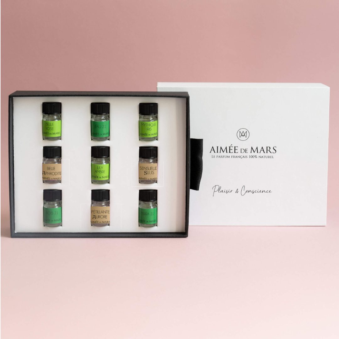 Coffret Prestige Découverte — 9 Parfums Naturels — Aimée de Mars