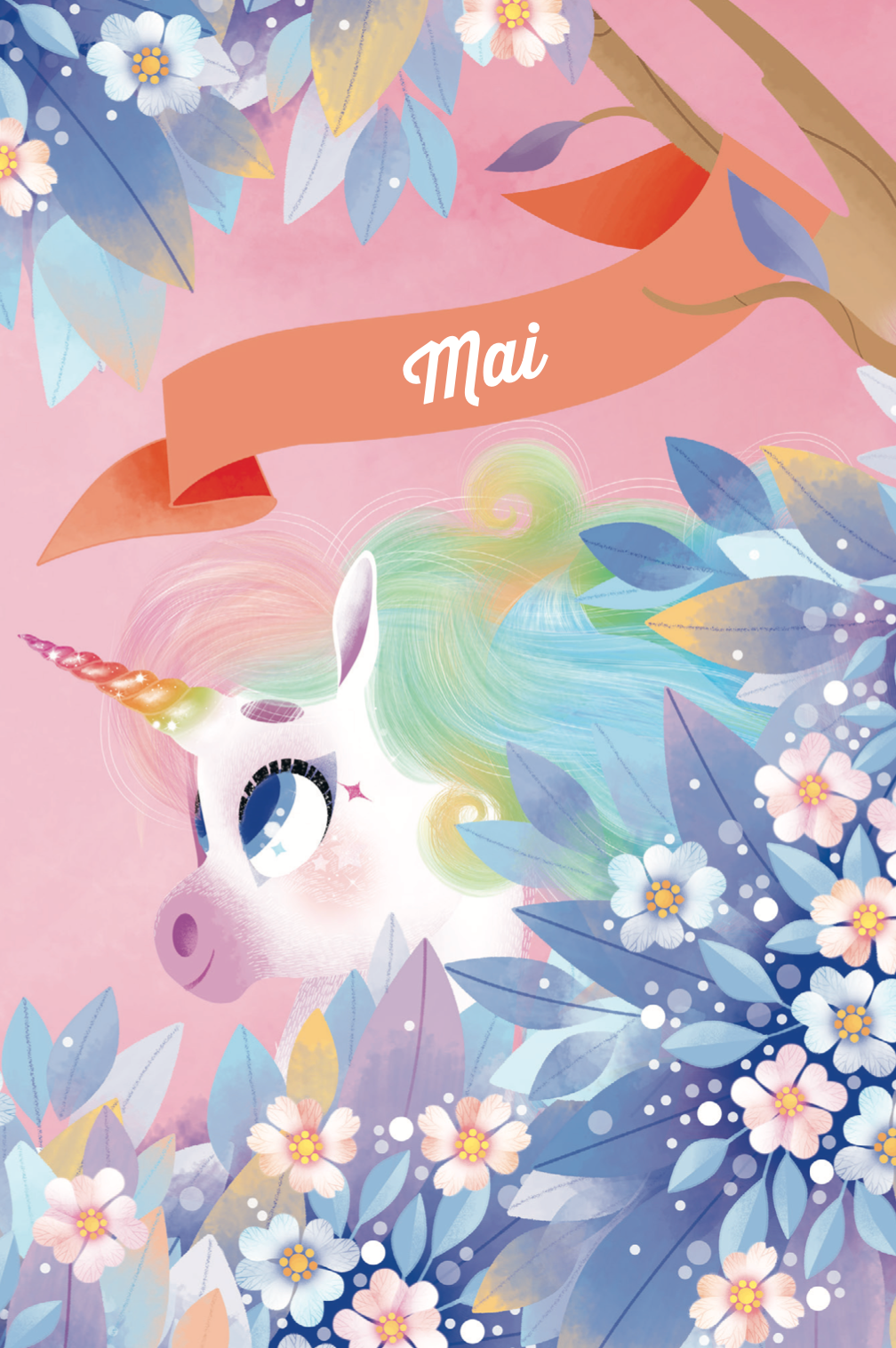 Mon année Arc-en-ciel - Agenda Lilou la Licorne 2024-2025