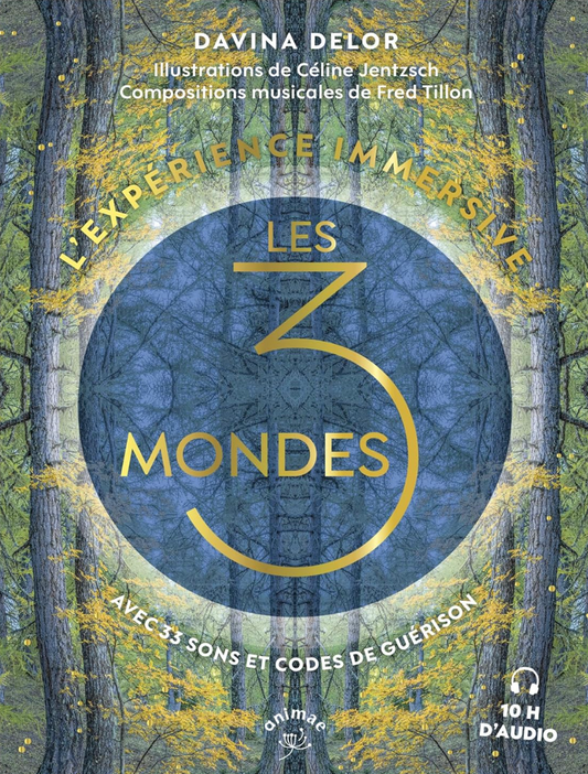 EN PRÉ-COMMANDE — LES 3 MONDES · L'Expérience Immersive Davina Delor · +10h d'audio · Sortie le 18 juin 2026