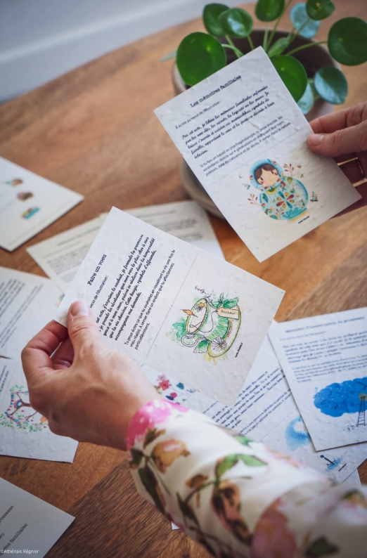 Mes cartes à semer d’actes symboliques - Caroline Derumigny