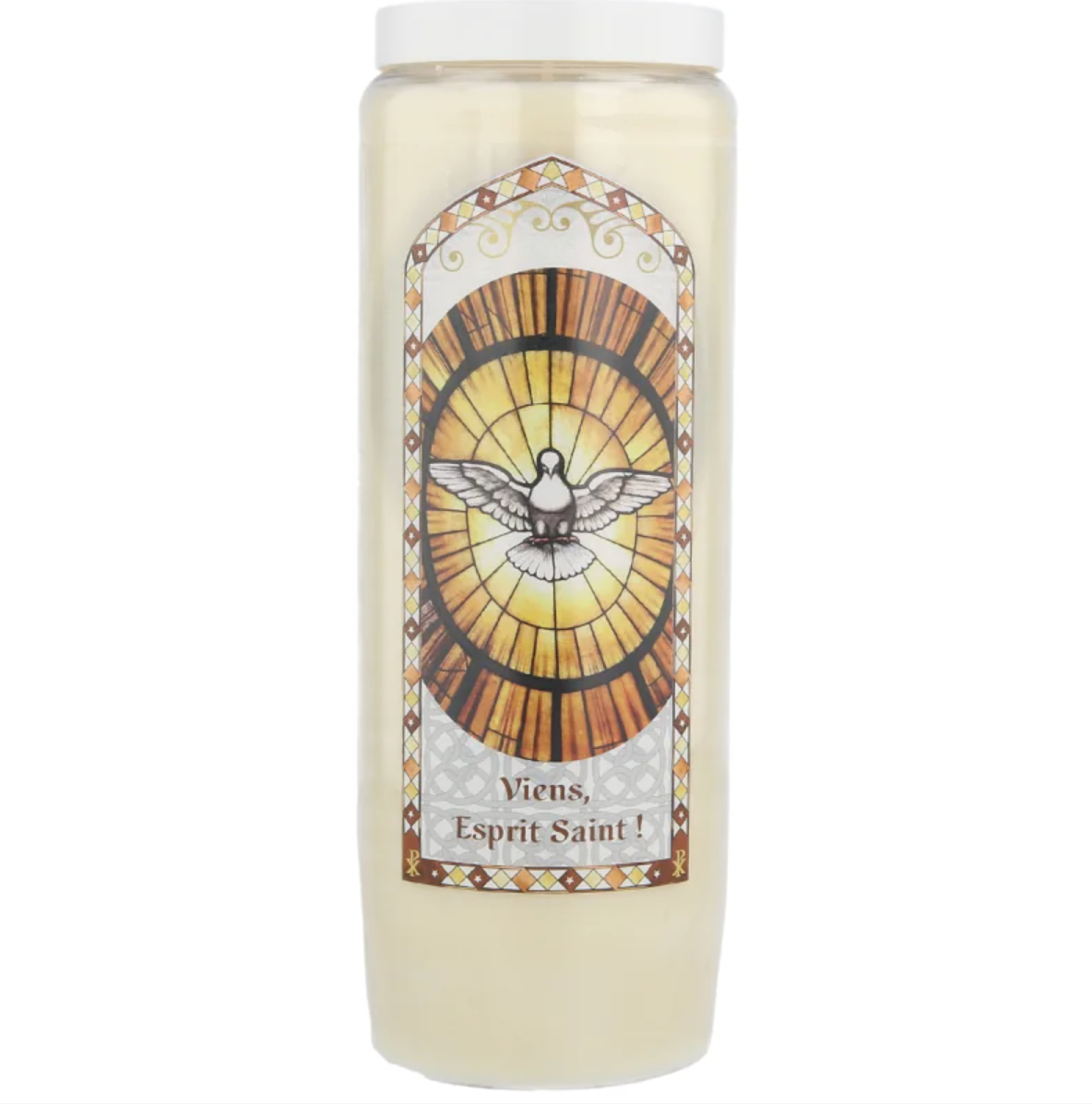Bougie Neuvaine de l'Esprit Saint — pour les soins et les prières