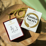 EN-PRÉCOMMANDE : Mantra de la COMPASSION (#6 des Mantras Sacrés) - Tableau calligraphié et béni par Tenzin Penpa