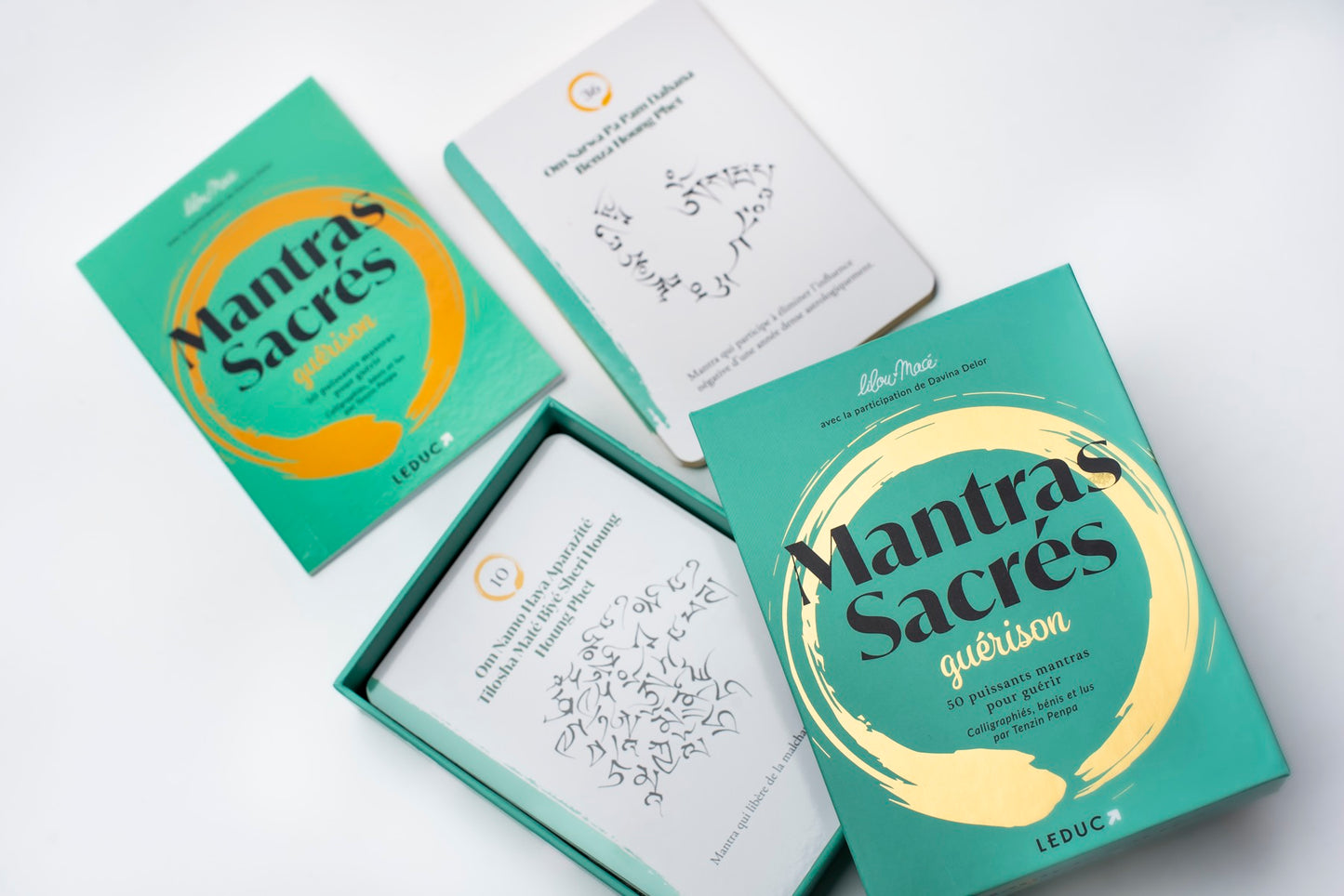 PACK MANTRAS SACRÉS 1 & 2 +🎁 1 mini Agua Florida + 1 pochette OFFERTES