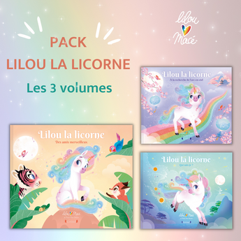 PACK - Lilou La Licorne Volumes 1, 2 et 3