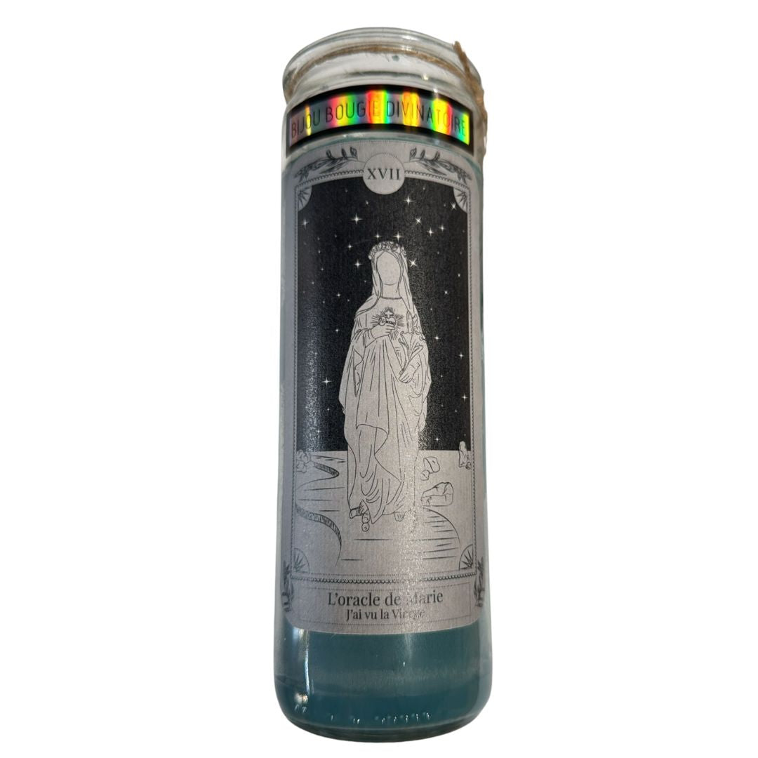 Bougie bijou tarot de la Vierge