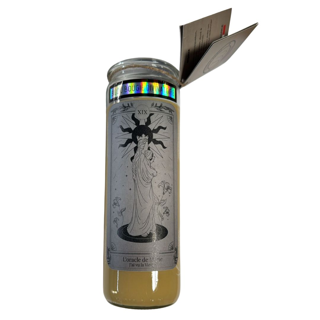 Bougie bijou tarot de la Vierge