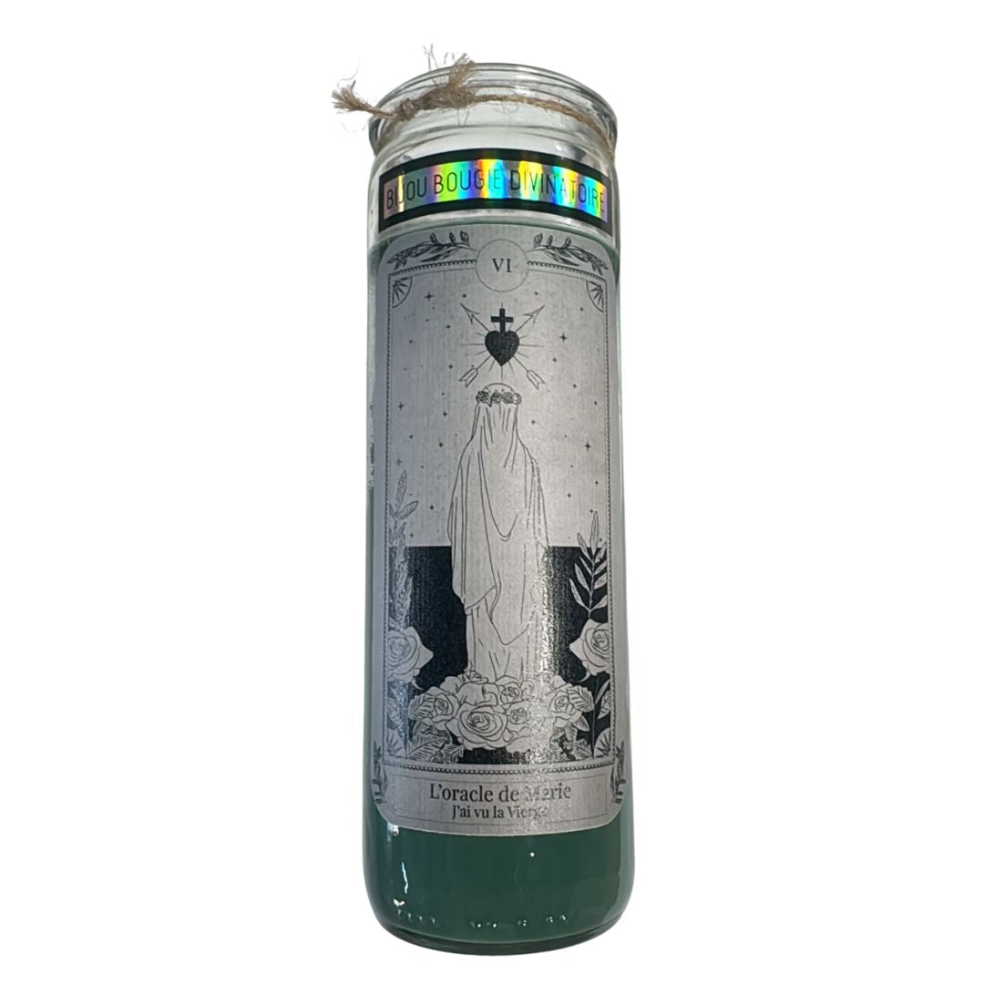 Bougie bijou tarot de la Vierge