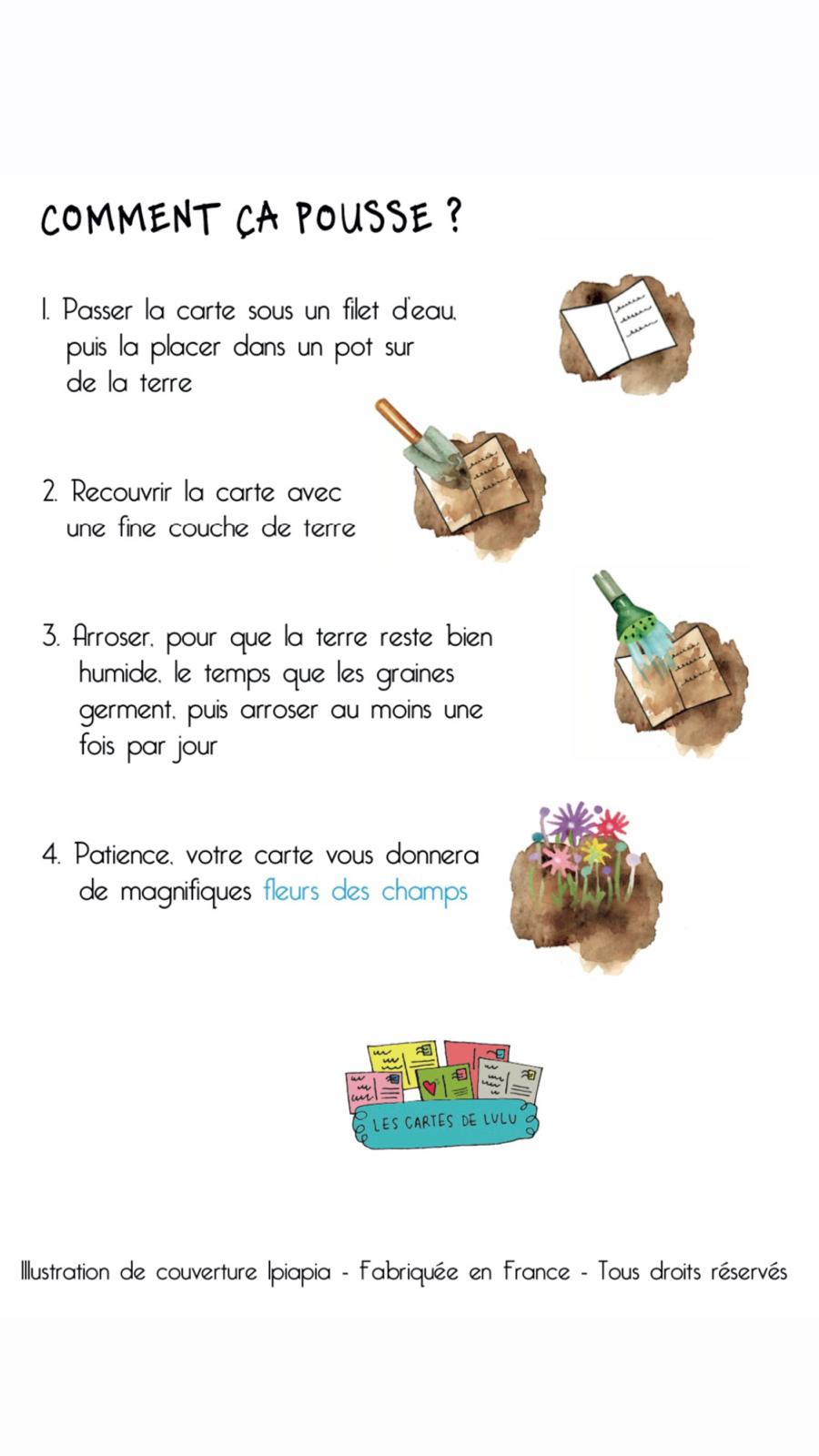 Mes cartes à semer d’actes symboliques - Caroline Derumigny