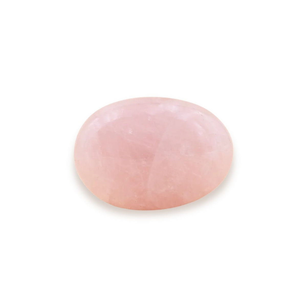 Galet de quartz rose de Madagascar - vue 1