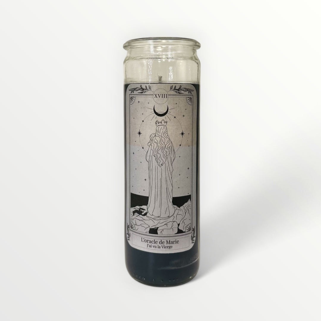 Bougie bijou tarot de la Vierge