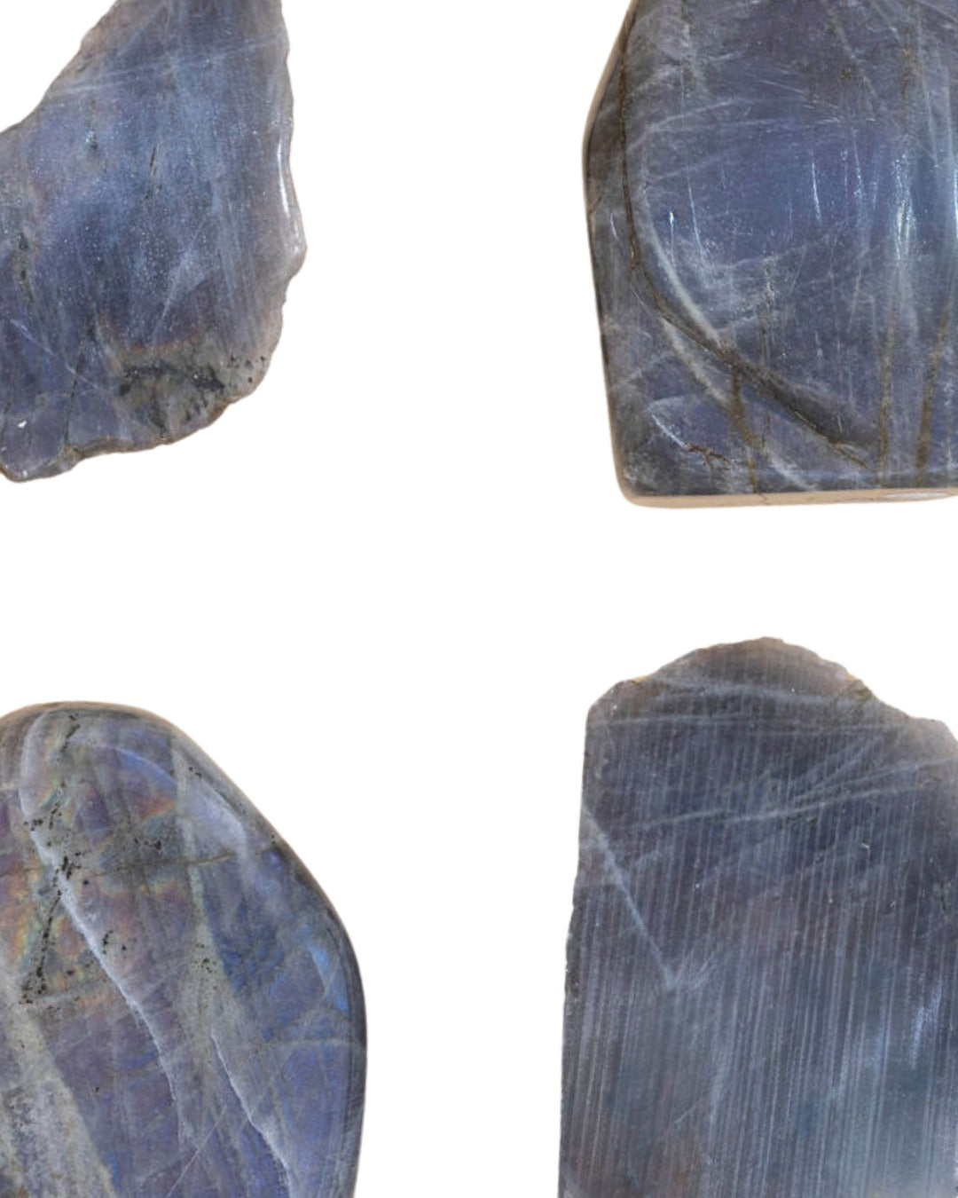 Labradorite violette de Madagascar - vue 2