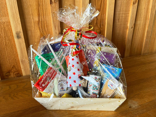 Panier Garni🎄Un Noël Sacré✨ (inclut des cadeaux pour vous !🎁)