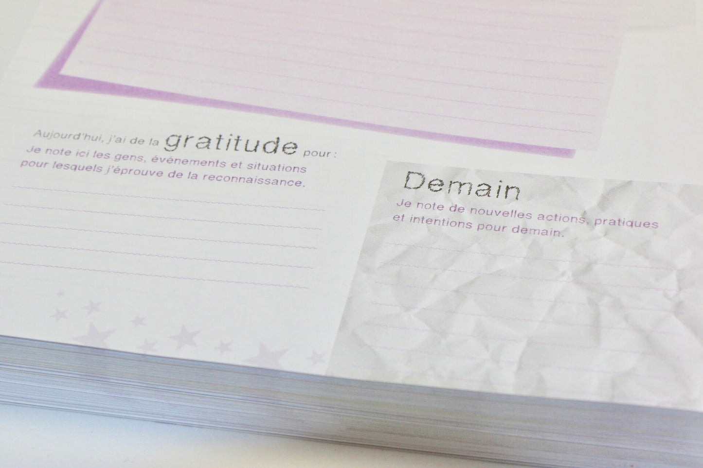 PACK Cahier d'exercices du Défi des 100 jours pour VIVRE LA MAGIE AU QUOTIDIEN  + Carnet de notes + 100 cartes magie