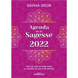 PACK Sagesse : 1 livre Les Codes de Sagesse + 1 Blue Bottle Sri Yantra 750ml + 1 agenda sagesse Davina  + en cadeau 100 cartes abondance