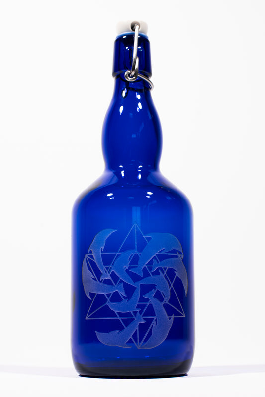 Blue Bottle MERKABA DAUPHINS 0,75 L