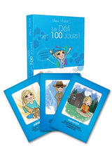 PACK Cahier d'exercices du Défi des 100 jours VIE EXTRAORDINAIRE  + 100 cartes d'INSPIRATION + POCHETTE CADEAU