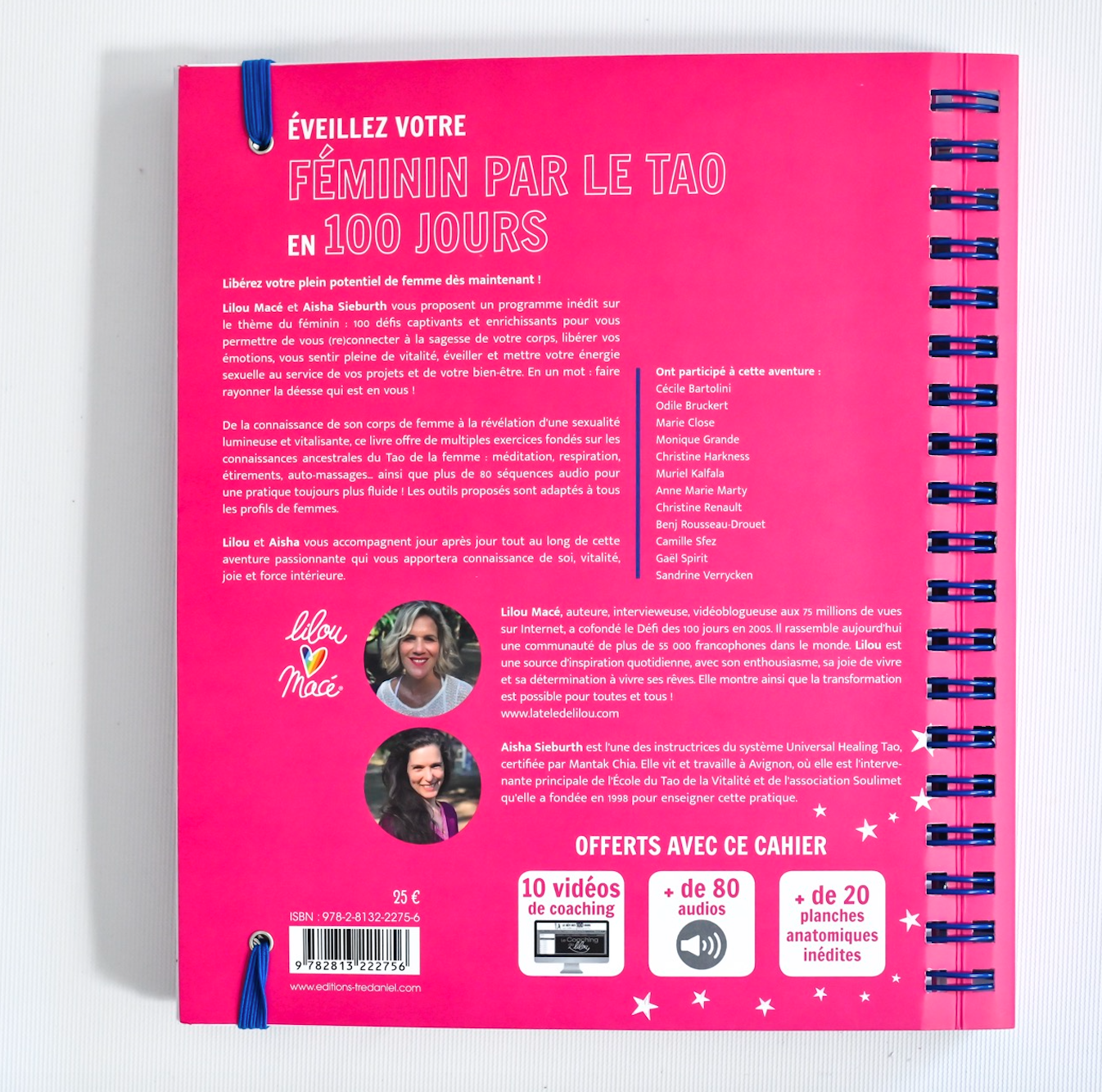 PACK Cahier d'exercices du Défi des 100 jours pour ÉVEILLER SON FÉMININ + Carnet de notes