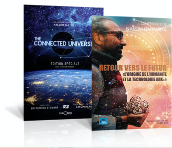 PACK NASSIM HARAMEIN DE 2 DVDS EXCLUSIFS : L'UNIVERS CONNECTÉ + 3H DE CONFÉRENCE