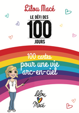 PACK Cahier d'exercices du Défi des 100 jours ÉCRITURE INSPIRÉE  + 100 cartes ARC-EN-CIEL + POCHETTE CADEAU