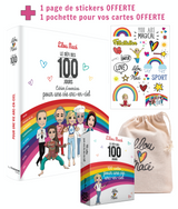 PACK Le Défi des 100 jours pour une vie arc-en-ciel CAHIER + CARTES + CADEAUX  - Lilou Macé