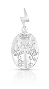 MÈRE MARIE | petit médaillon en ARGENT | LE CODE SOPHIA