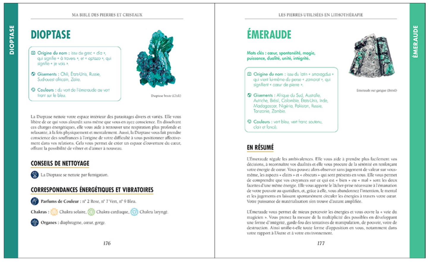 Ma bible des pierres et cristaux - Wydiane Khaoua et Daniel Briez