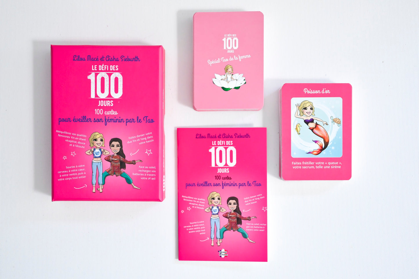 100 CARTES du défi des 100 jours POUR ÉVEILLER SON FÉMININ PAR LE TAO