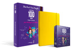 PACK Cahier d'exercices du Défi des 100 jours pour DÉVELOPPER SON INTUITION  + Carnet de notes + 100 cartes intuition